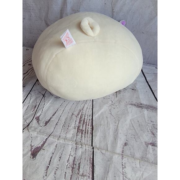 TY Squish-A-Boos Fluffy Easter Baby Lamb Pillow Stuffed Animal 9in No Paper Tags - Picture 7 of 7